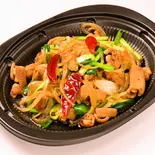 もつとニラ炒め（順順餃子房 小伝馬町店）