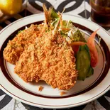 dancyu掲載|下町森下のふっくらアジフライ Fried Horse Mackerel（森下で50年続く洋食屋 カフェレストラン鍵）
