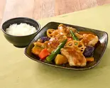 すけそう鱈と彩り野菜の黒酢あん弁当(鱈4個)（夢庵 蕨中央店）