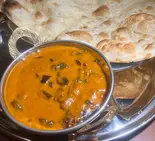 【ナン付き】茄子カレー（本格インド料理サティ）