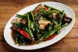 空芯菜炒め Stir-fried water spinach(タイ&インド 神楽坂エスニック CARAVAN SAPANA(キャラバンサパナ))