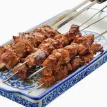 羊肉串6本 Lamb Skewers×6（肥鶏土鍋）