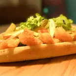 海老フリットのバインミー Banh Mi with Shrimp Frits（33 Manet cua）