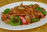 牛肉のオイスターソース炒め（常記）