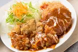 ビフカツ＆メンチカツセット（洋食 夢たまご）