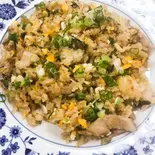高菜やきめし Mustard Green Fried Rice（九州八豊やせうまだんご汁）