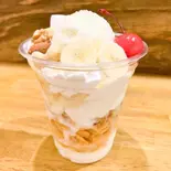 はちみつヨーグルトバナナパフェHoney Yogurt Banana Parfait(毎日パフェ Mainichi pafe)