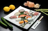 上にぎり盛り9貫（江戸前、塩にぎり  まつ元）