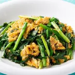 ニラと玉子の炒めセット（中国飯店 福龍門）