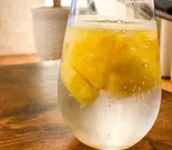 南国パイナップルソーダ Pineapple ＆ Nata De Coco Soda（ザイカZAIKA東武練馬店）