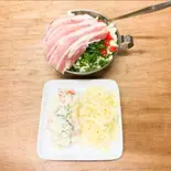 【スペシャル】ポテト&チーズ~ポテトサラダ・チーズ入り~(お好み焼き ひろ)
