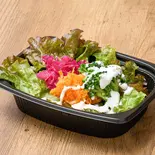 シーザードレッシングサラダ Seasar Dressing Salad（旨味！牛飯カオマンガイ KHAO MAN GOOD 糀谷）