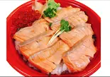 炙りサーモンいくら丼（テイク＆デリバリー専門店 テイク）