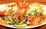 タンドリーシーザーサラダ Tandoori sizzler salad（チャハリ）