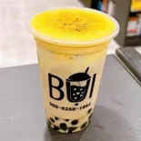 【人気No.1】黒糖タピオカ卵クリーム焼きミルクティー Brown Sugar Tapioca Baked Egg Cream Milk(bui tapioca warabi)