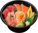 まぐろとサーモンの相盛り丼（おすし日和 阪東橋吉野町店）