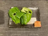 パリパリピーマン辛みそ添え（甚四郎）