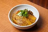 汁なし豚バラ担々麺(白ごま)（白湯麺屋）
