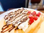 生クリームイチゴチョコ（クレープモンキー 大正三軒家東6丁目店）