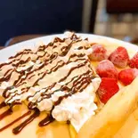 生クリームイチゴチョコ（クレープモンキー 南海住之江駅前本店）
