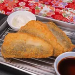 長崎県松浦市のPremiumアジフライ1枚（もり屋 博多駅前2丁目店）