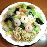 海老入りあんかけ焼そば（蓮香園 新館）