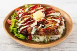 (お肉増量)tacosバターチキンオーバーライス（【ごはん特盛まで無料】MEXジャークチキンオーバーライス 弘明寺店）