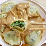 上海芝麻冷馄饨(上海胡麻タレ冷やしワンタン)10個（友誼食府 立川店）