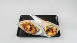 ケバブサンド＆ケバブラップセット/KEBAB SAND ＆ KEBAB WRAP Set（タンドリーレストラン＆ケバブ 西武柳沢駅前店）