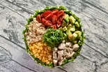 【人気No.1】メキシカンサラダボウル 【Fan-Favorite No.1】Mexican Salad Bowl（チョップドサラダ専門店 フィットグリーン 新宿 Chopped Salad FitGreen Shinjuku）