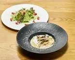 【女性に大人気】ポルチーニの濃厚クリームソース生パスタ+サラダ付(SHELTY CAFE シェルティーカフェ)