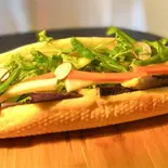 野菜のバインミー Banh Mi with Vegetables（33 Manet cua）