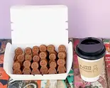 ホットケーキ(ココア)オーガニックホットコーヒーセット（ミスター・フレンドリー カフェ MR.FRIENDLY Cafe）