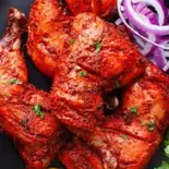 タンドリーチキン(2p) Tandoori Chicken (2 P)（ナマステ ガネシャマハル 大開店）