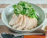 【山盛りパクチー】カオマンガイ(むね肉) [Heaped Coriander] Khaomangai(Breast)（高たんぱく・糖質制限カオマンガイ 東京鶏飯食堂 国分町2丁目店）