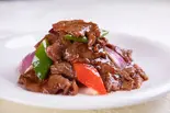 牛肉のオイスターソース炒め（張記中華食堂）