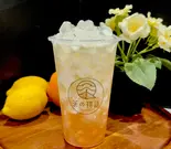 M  ピーチミルク（台湾タピオカミルクティー 茶の物語 王子店 CHAWUYU BUBBLE TEA）