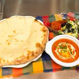 バターチキンチーズナンセット ButterChicken Cheese Naan Set（インド料理 ニューメズバーン）