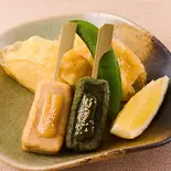 生麩田楽・湯葉揚げセット（和食鍋処 すし半 大正店）