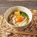 月見うどん（大阪名物！肉吸い「千日屋」 三宮南店）
