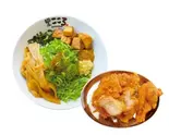 塩まぜそば からあげセット（麺屋こころ 日吉店）
