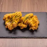 韓国ハニーマスタードチキン3個(Mom's チキンバーガー上野店)