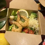 【シュリンプサラダ】ガーリックシュリンプ（FAMILY DINER shrimp house）