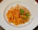 カニトマトクリームパスタ（ビストロfun）