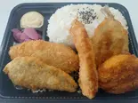 大海鮮ミックスフライ弁当(摂津ふれあい弁当)