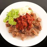牛肉和え物(牛肉拼盘)（釜山本家）