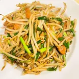 55.ニラと豚レバーの炒め(韭菜猪肝)（湘逢中華料理）
