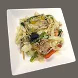 いろいろ野菜炒め Stir-Fried Vegetables(中国料理 みんらく)