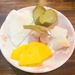 漬け物盛り（たこ焼き のっく）