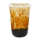 黒糖タピオカウーロンミルクティー(タピオカは入っています)（龍翔堂 上野店）